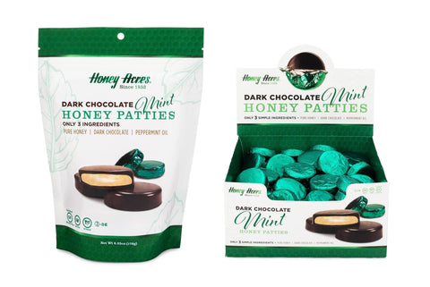 Dark Chocolate Mint Honey Patties